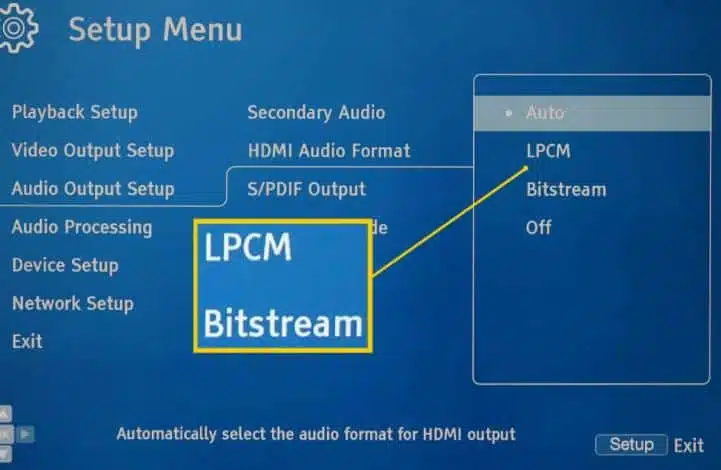 PCM vs Bitstream - Blu-ray Disc Player Audio Settings