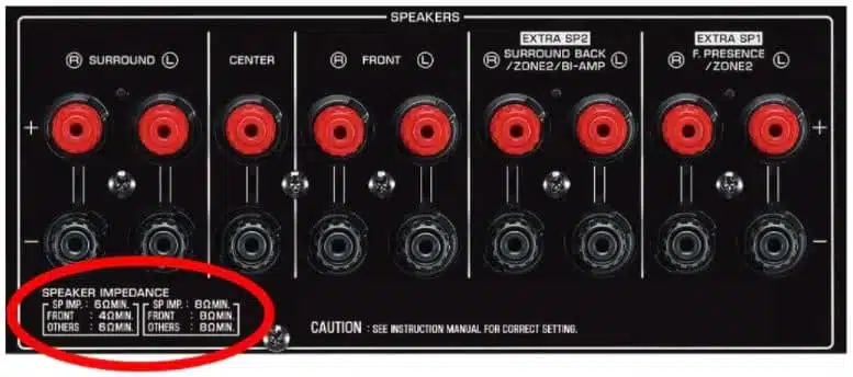 6 ohm speakers to 8 ohm amplifier