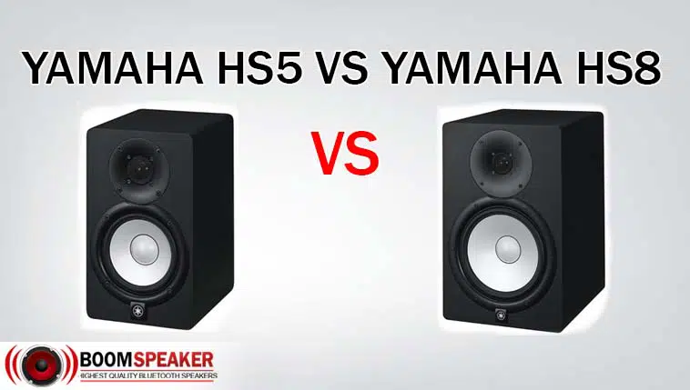 Yamaha HS5 vs HS8? Well, depends!