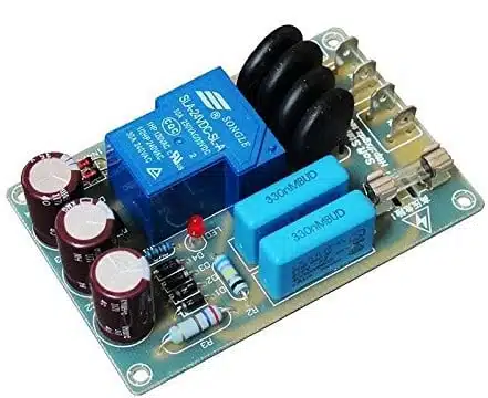Amplifier soft start circuit